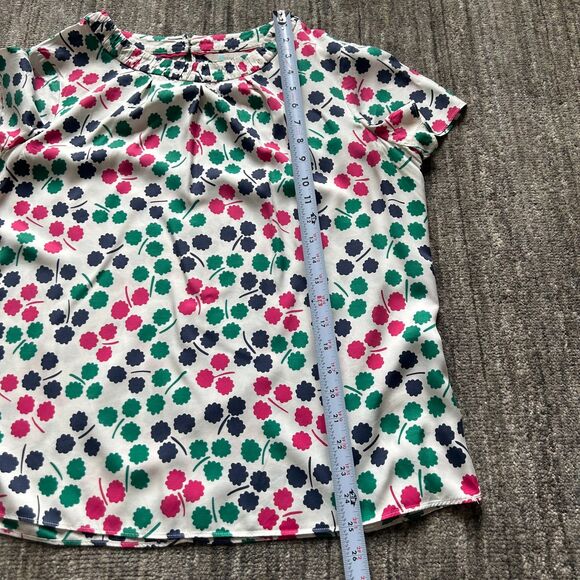 Boden Silk Blend Top / Blouse, Size 12 - Picture 7 of 7